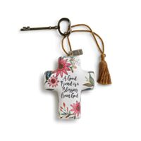 Artistic Spiritual Hearts and Cross